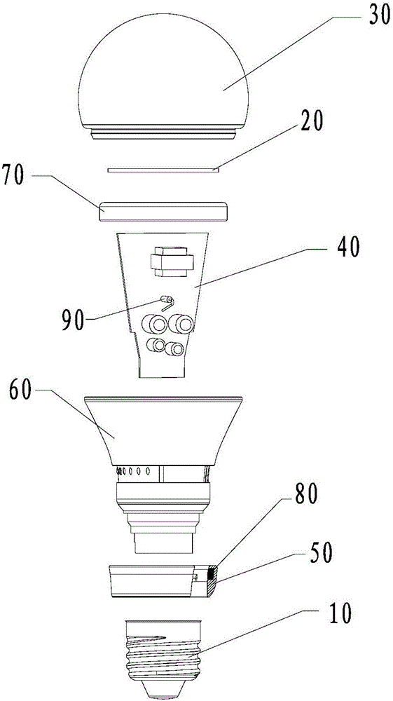 一種能調(diào)光的LED發(fā)光機(jī)構(gòu)的制作方法與工藝