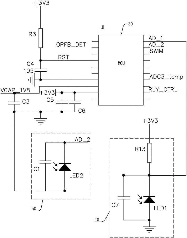 一種自動識別內(nèi)外光感開關(guān)電路的制作方法與工藝