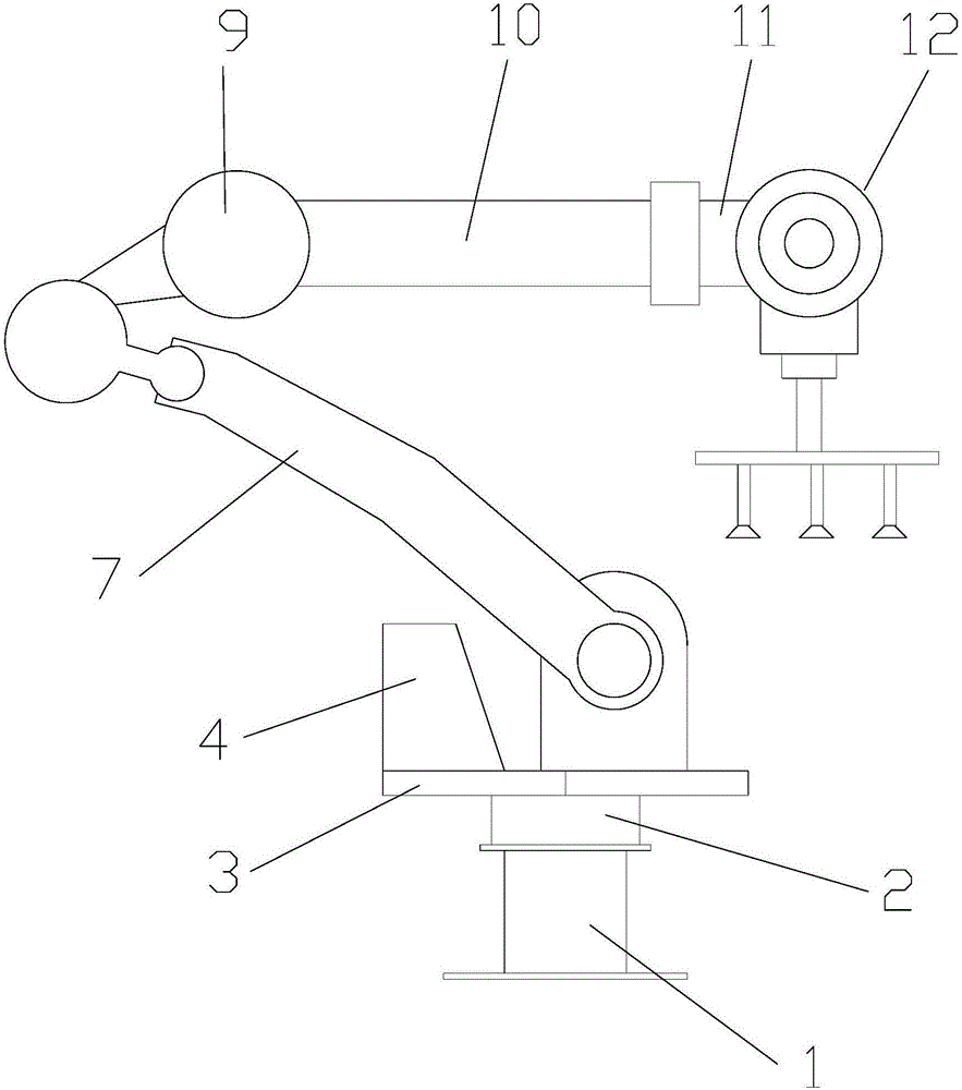 一種自動(dòng)化卸垛機(jī)器人的制作方法與工藝