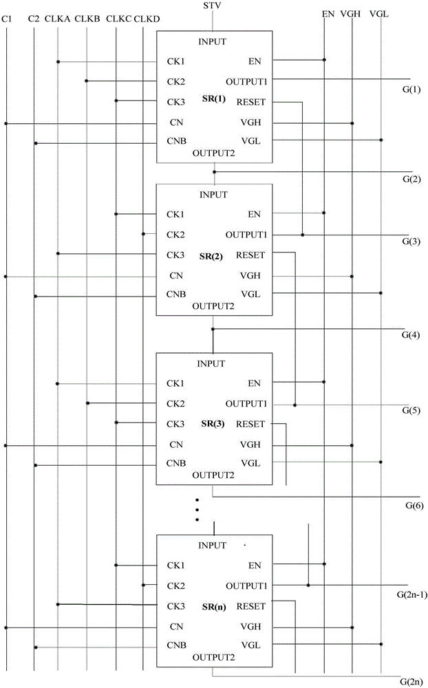 移位寄存器單元、柵極掃描電路的制作方法與工藝