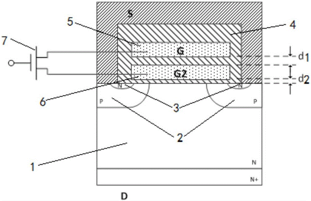 一种垂直双扩散金属氧化物半导体场效应晶体管的制作方法与工艺