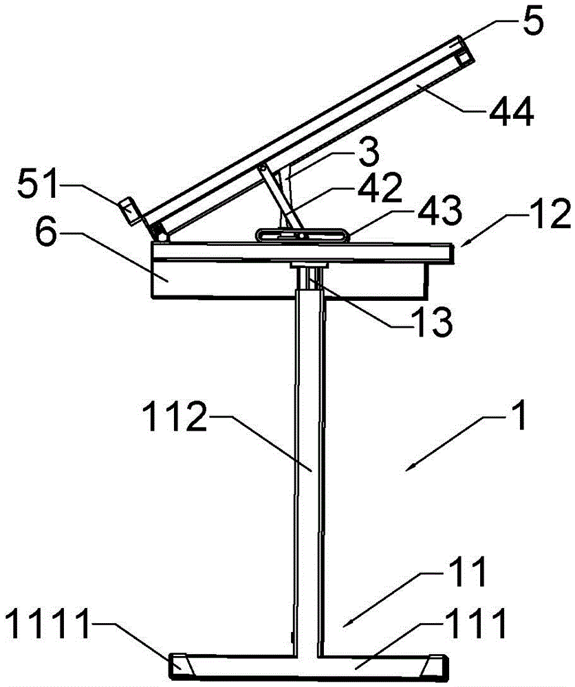 一种多功能绘图桌及其使用方法与流程