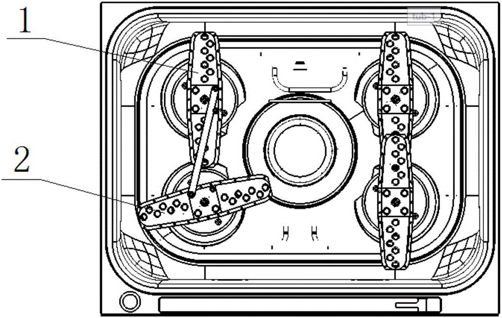 一种用于洗碗机的喷淋器的制作方法与工艺