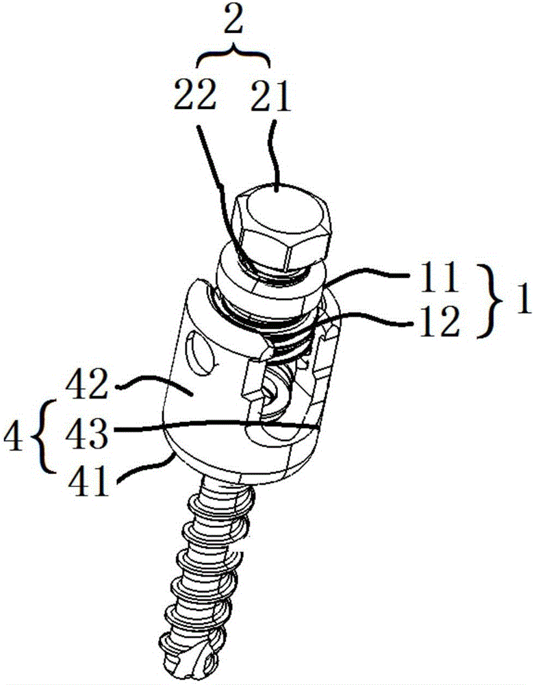 一种椎弓根螺钉的侧块加固装置的制作方法
