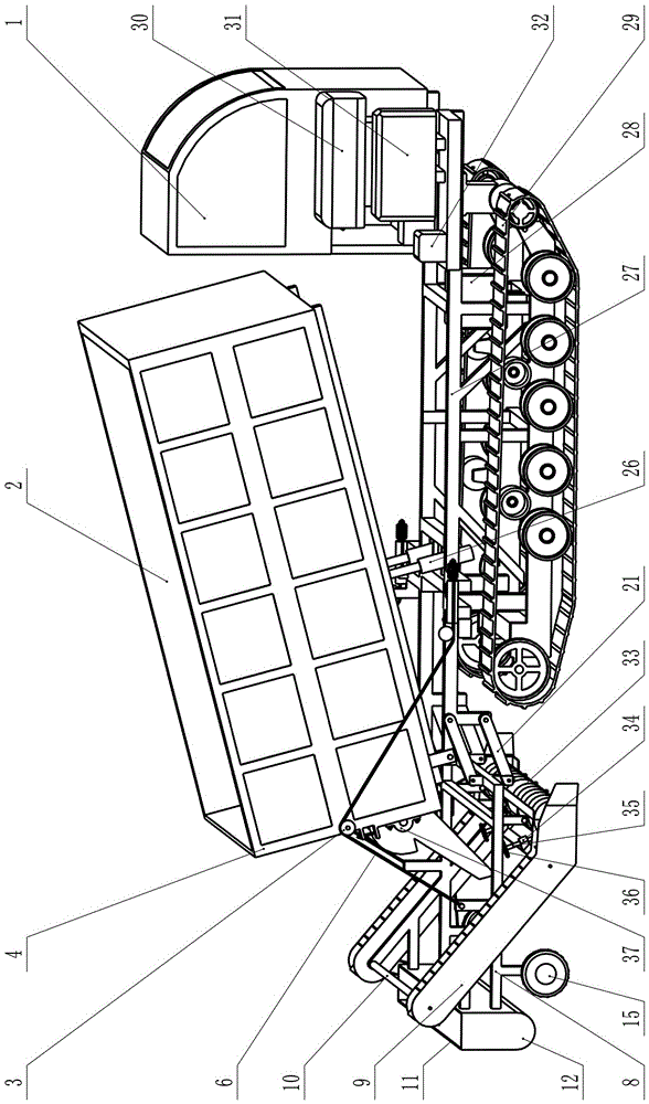 一種雙螺旋覆土式果園秸稈覆蓋機(jī)的制作方法與工藝