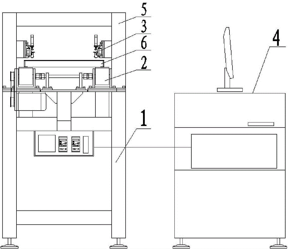 一种电梯厅门板涂层厚度在线检测系统的制作方法与工艺