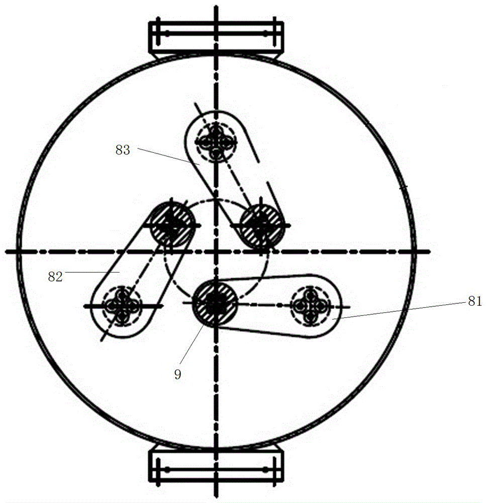 一种三相共箱GIS母线与变压器的直连装置的制作方法