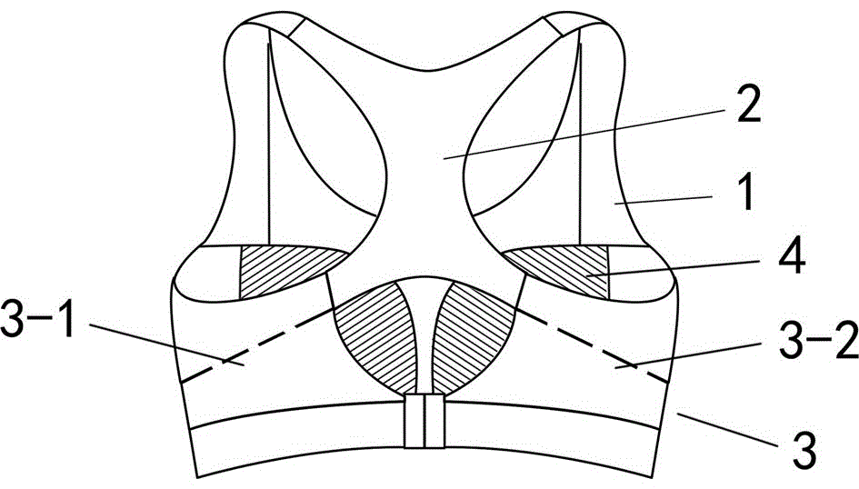 一種新型無(wú)鋼圈聚攏型石墨烯運(yùn)動(dòng)內(nèi)衣的制作方法與工藝