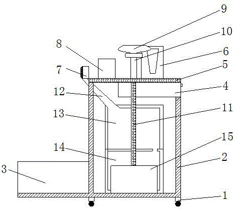 一種服裝加工用工作臺的制作方法與工藝