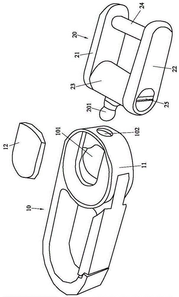 結(jié)構(gòu)改良的鑰匙扣的制作方法與工藝