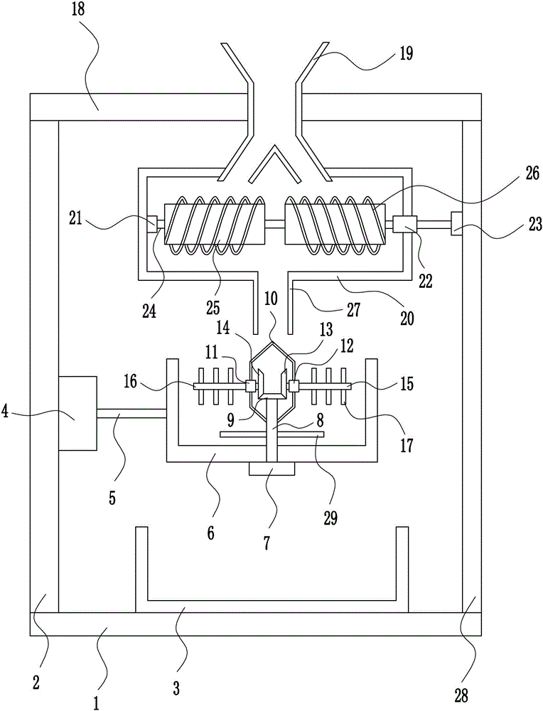 一種建筑用水泥高效攪拌裝置的制作方法