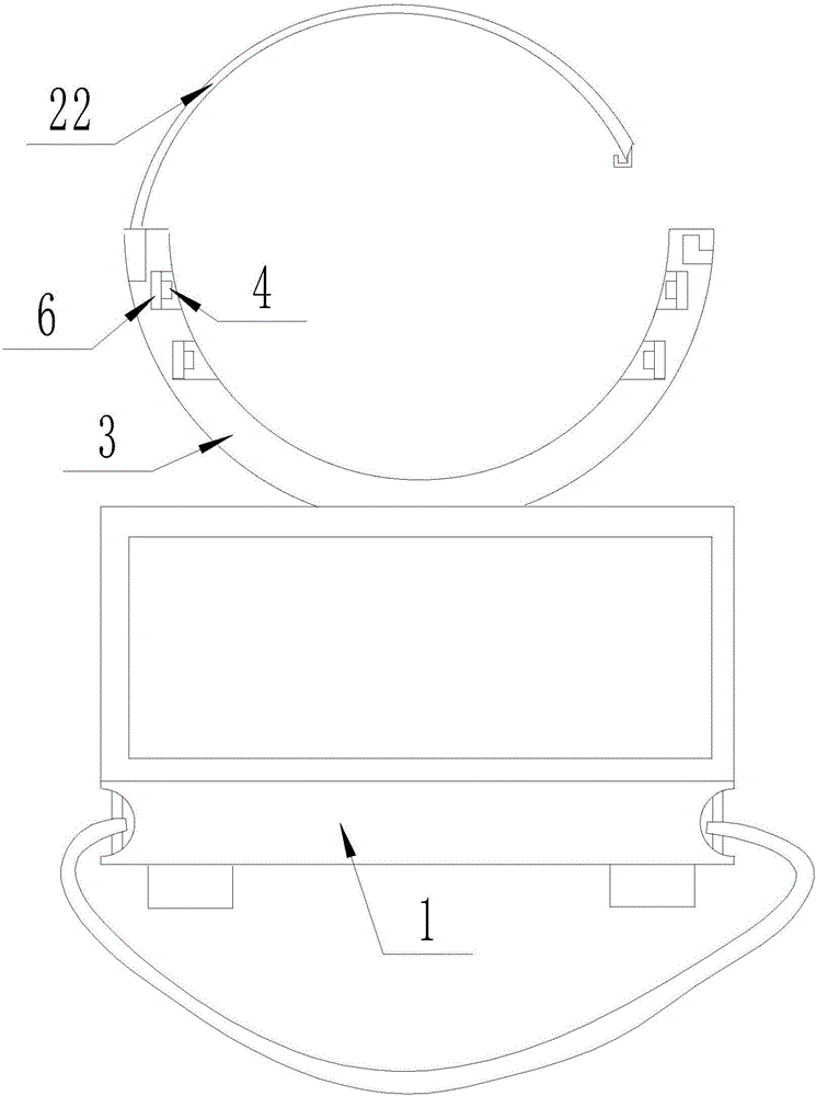 一種醫(yī)用術(shù)后冬季手臂機(jī)能恢復(fù)裝置的制作方法