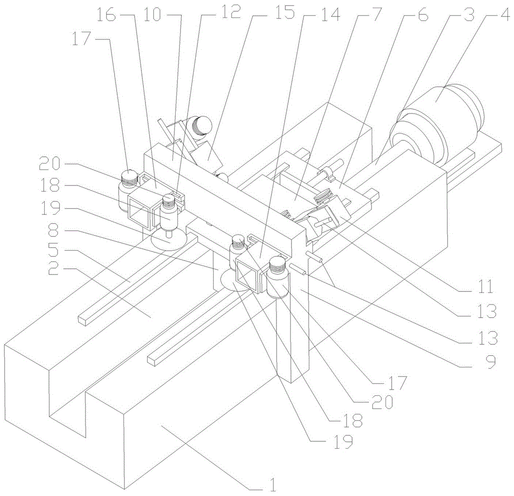 一種臥式石材開槽機(jī)的制作方法與工藝