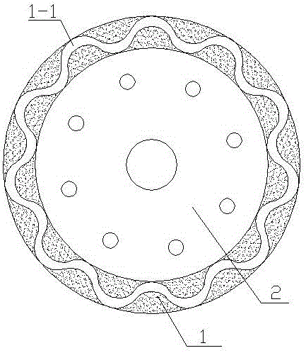 一种整体波纹烧结锯片的制作方法与工艺