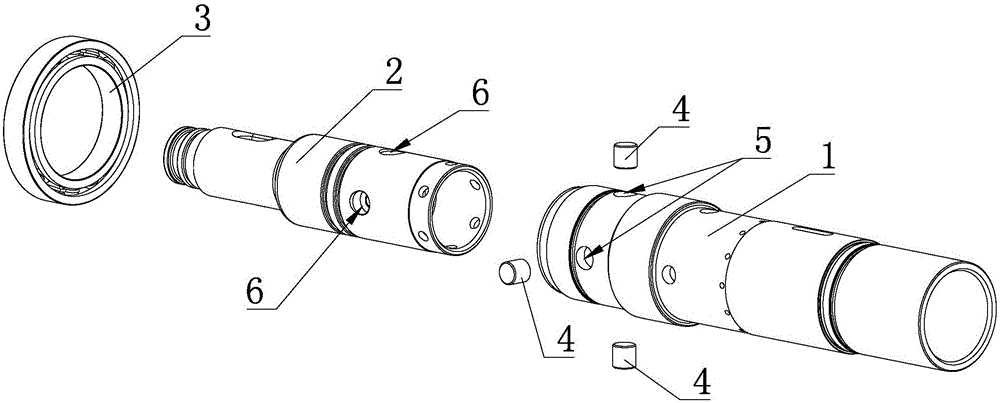一种重型电锤的汽缸与转套连接结构的制作方法与工艺