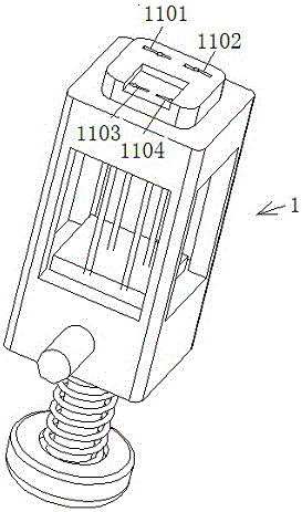 一种塑料插头成型用的嵌件注塑装置的制作方法