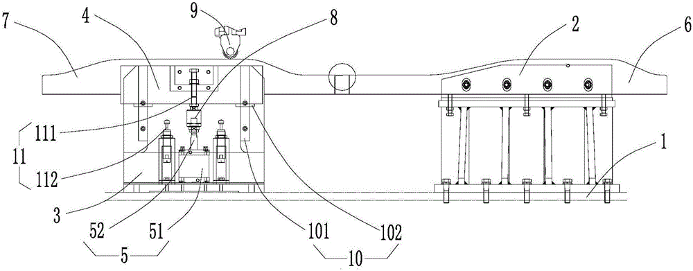 一种吹瓶机的底模导轨升降机构的制作方法与工艺