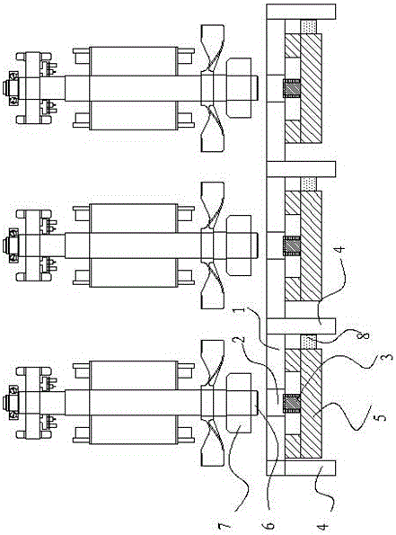 一種發(fā)電機(jī)轉(zhuǎn)子擺放架的制作方法與工藝