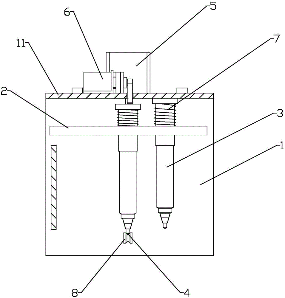 一种3D打印机上色装置的制作方法