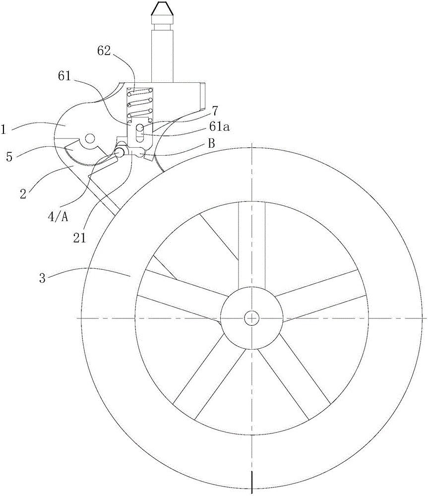 具有減震機構的兒童推車的車輪組件及兒童推車的制作方法與工藝