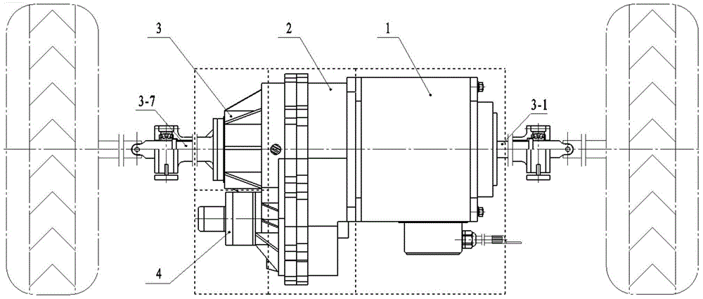 新型同轴平衡结构的电动车桥驱动系统的制作方法与工艺