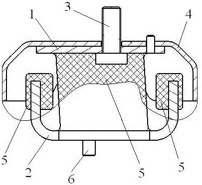 一种发动机悬置结构的制作方法与工艺