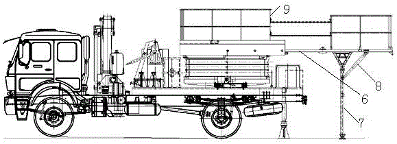 抽油機檢修車的制作方法與工藝