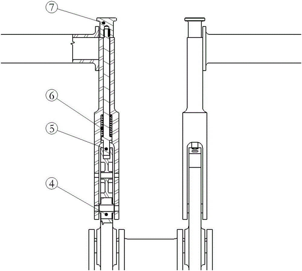 一種飛機(jī)腳蹬位置調(diào)節(jié)結(jié)構(gòu)的制作方法與工藝