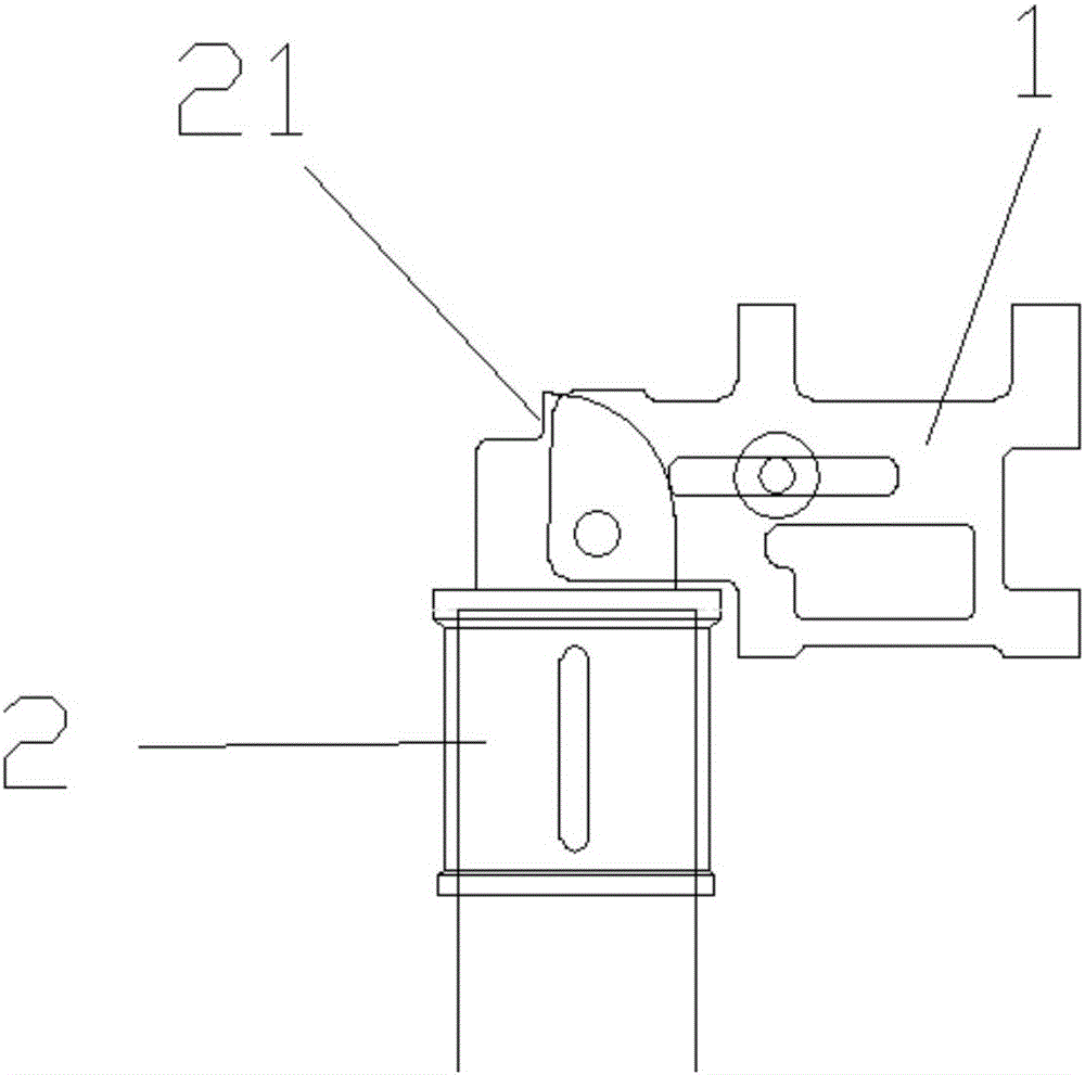 一種無人機(jī)機(jī)臂連接裝置的制作方法