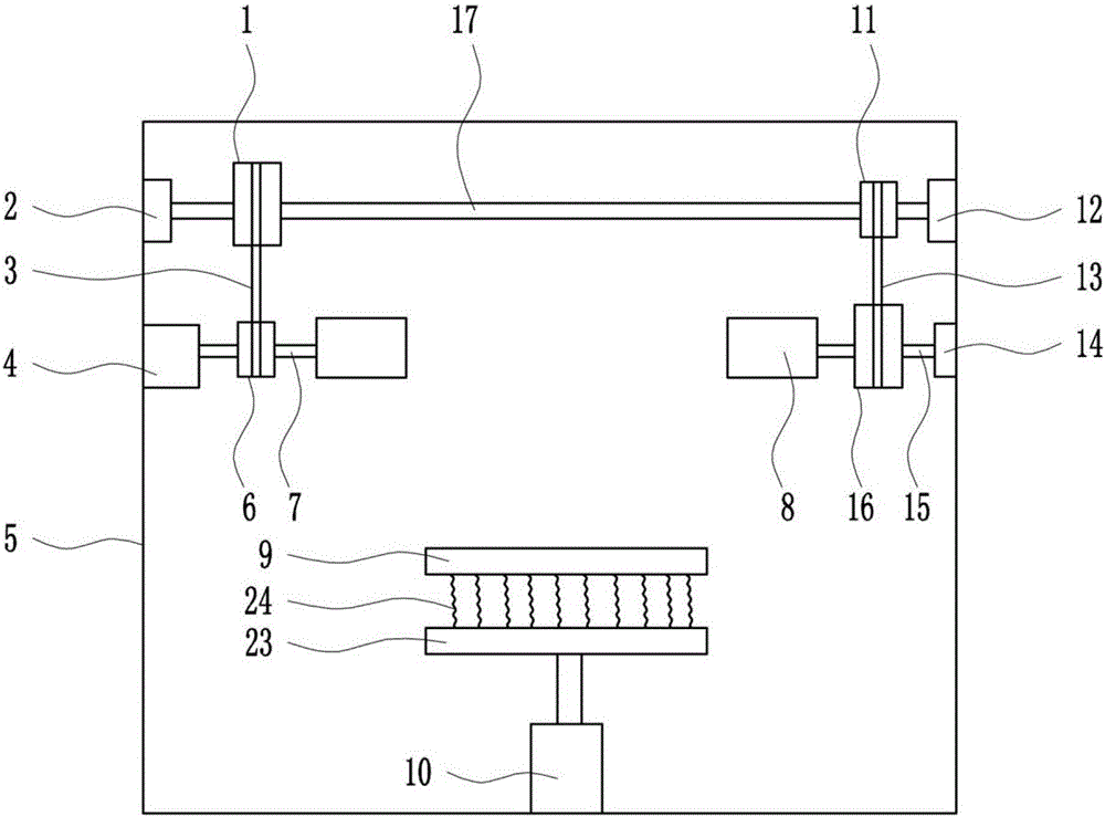 一种燃料油桶用稳定型贴标装置的制作方法