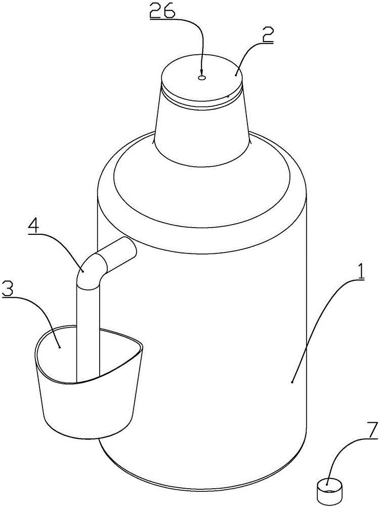 一種洗眼液包裝瓶及其瓶塞的制作方法與工藝