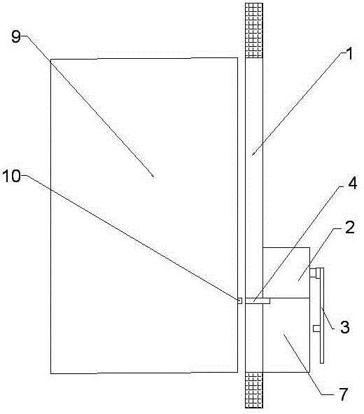 在建主體電梯井口處無(wú)人控制安全門(mén)的制作方法與工藝