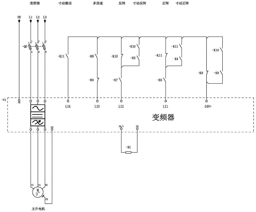 起重機(jī)電路的制作方法與工藝