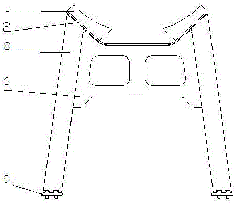 移動(dòng)式起重機(jī)吊臂支架的制作方法與工藝