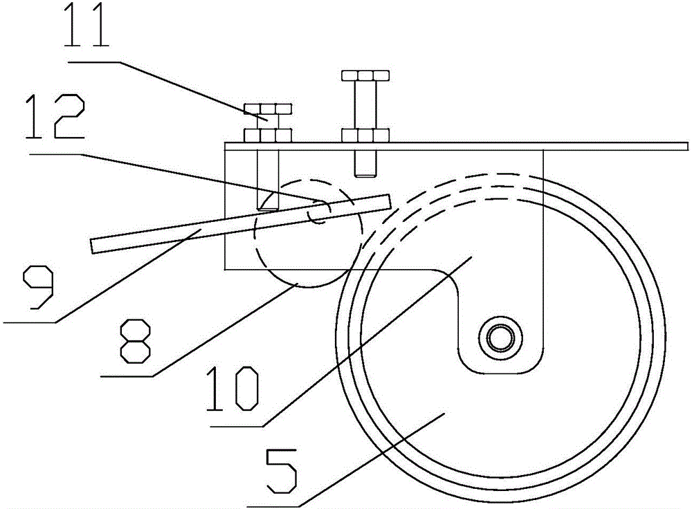 一種軋機(jī)主電機(jī)的通風(fēng)機(jī)拆卸裝置的制作方法