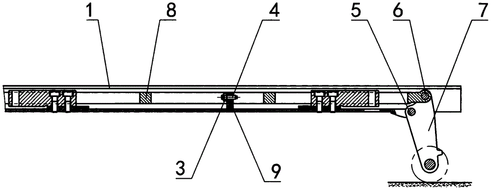 一种叉车秤推杆限位结构的制作方法与工艺