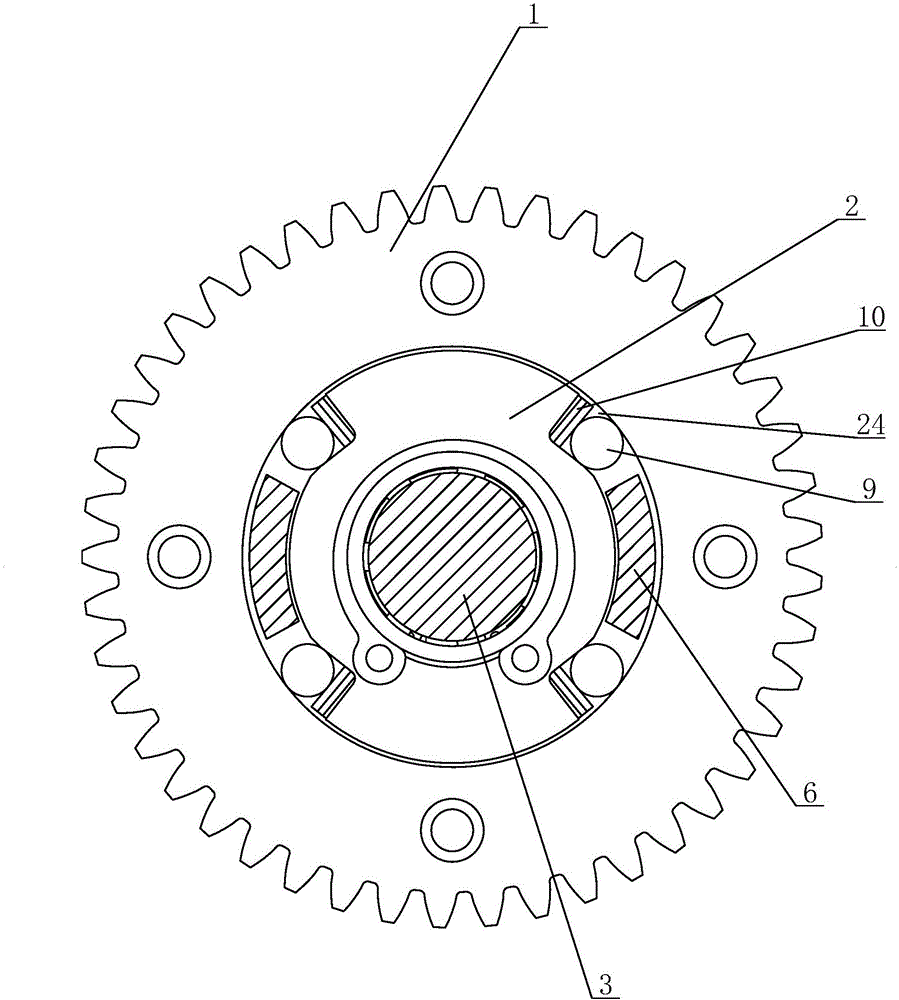 一種用于電動(dòng)操作機(jī)構(gòu)的離合裝置的制作方法