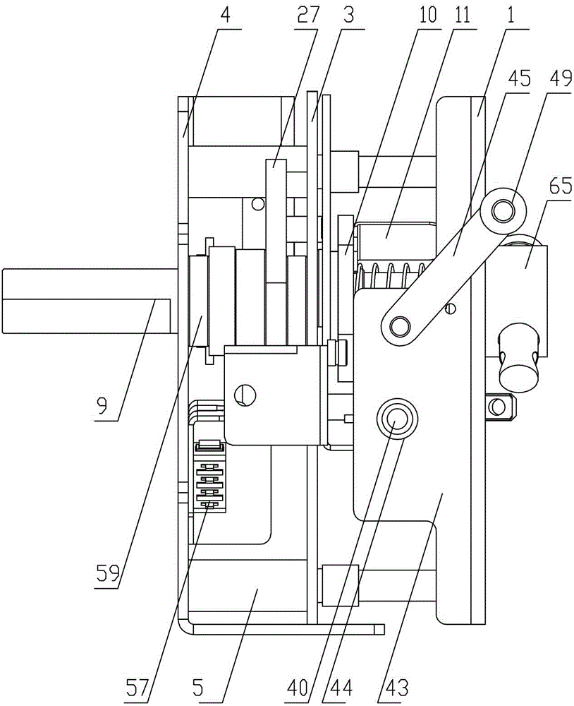 一种三工位隔离开关操作机构的制作方法