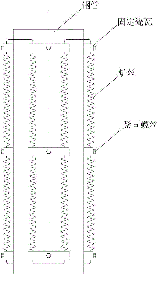 立罐式真空回火爐的爐膛的制作方法與工藝