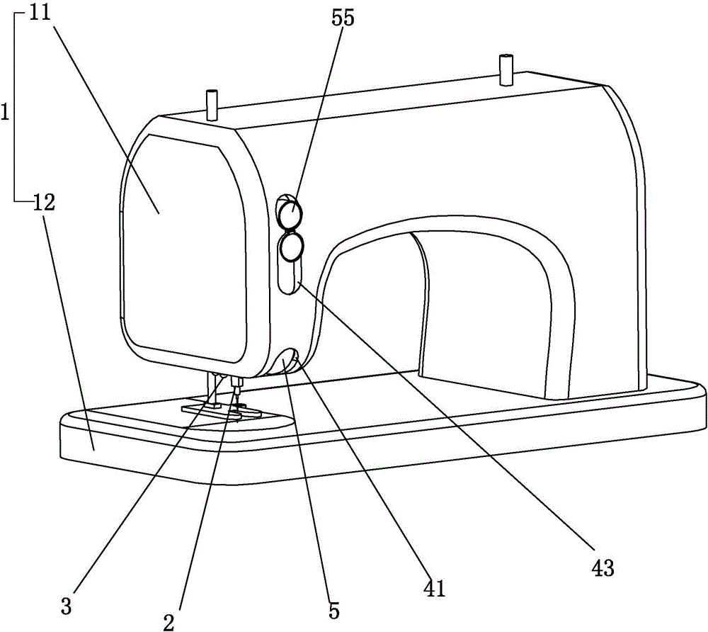 新型缝纫机的制作方法与工艺