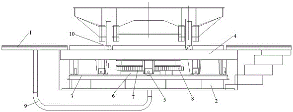 輪軌電動平車轉彎機構的制作方法與工藝