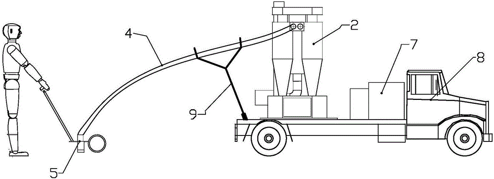 一種吸塵小推車的制作方法與工藝