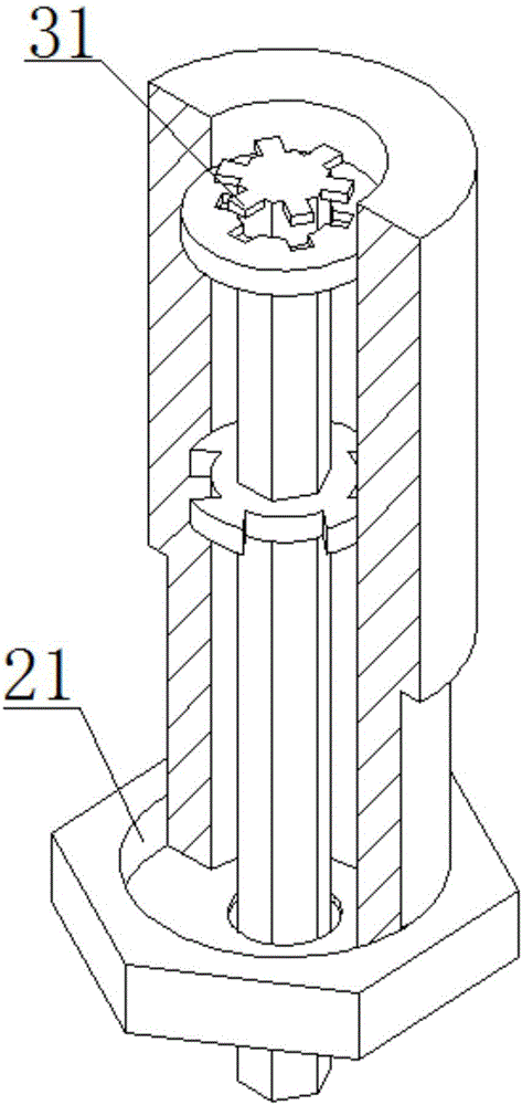 一種機(jī)場(chǎng)除冰液撒布車用除垢噴嘴的制作方法與工藝