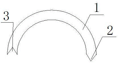 一种钢管防锈保护槽的制作方法与工艺