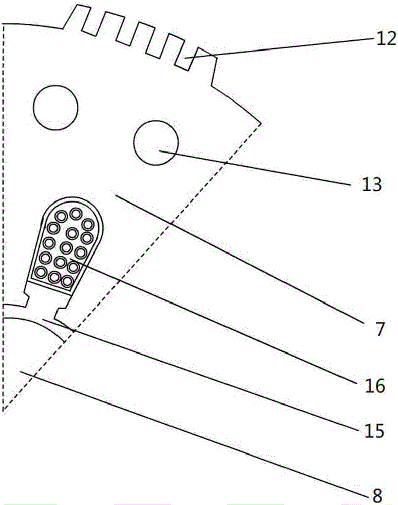 帶兩葉輪的磁懸浮電機(jī)純風(fēng)冷散熱結(jié)構(gòu)的制作方法與工藝