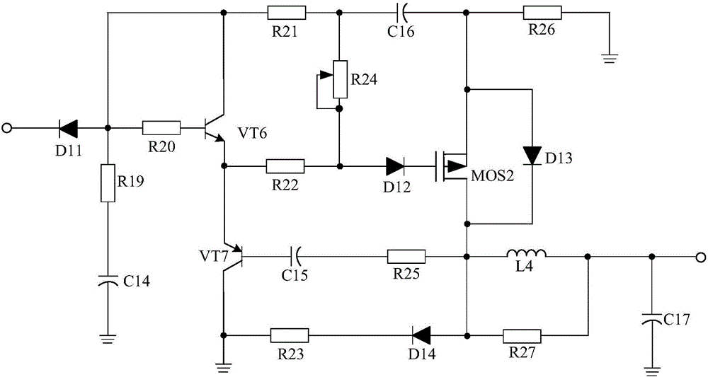 一種炭素焙燒爐排料裝置用多電路處理的電壓緩沖式電源的制作方法