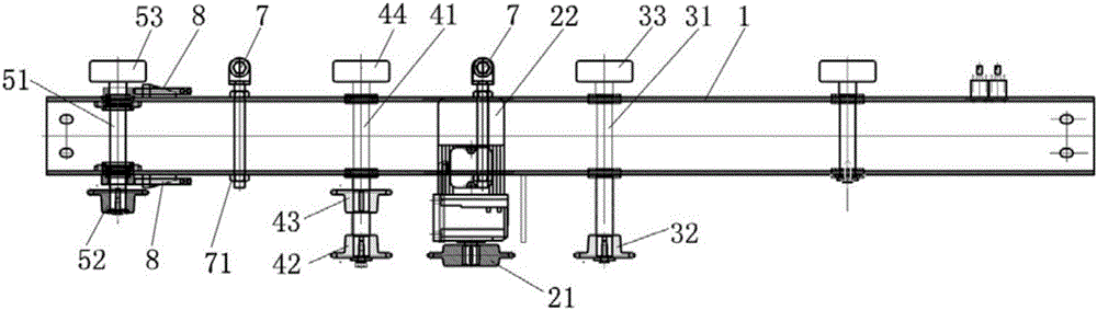 一种垂直升降类停车设备塔库载车框架横移装置的制作方法