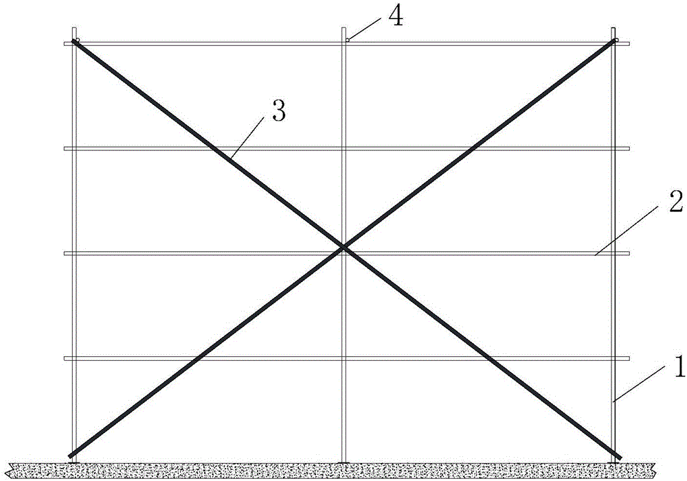 一種施工臨建的防臺風(fēng)加固結(jié)構(gòu)的制作方法與工藝