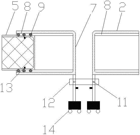 一種用于建筑施工的防護柵欄的制作方法與工藝