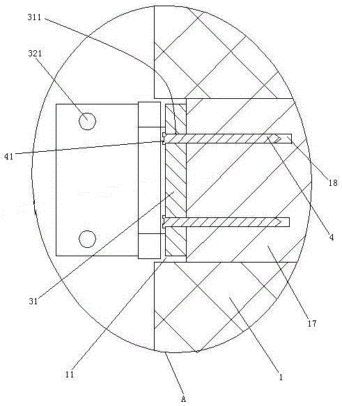 設(shè)有金屬連接桿及金屬夾板的木門的制作方法與工藝